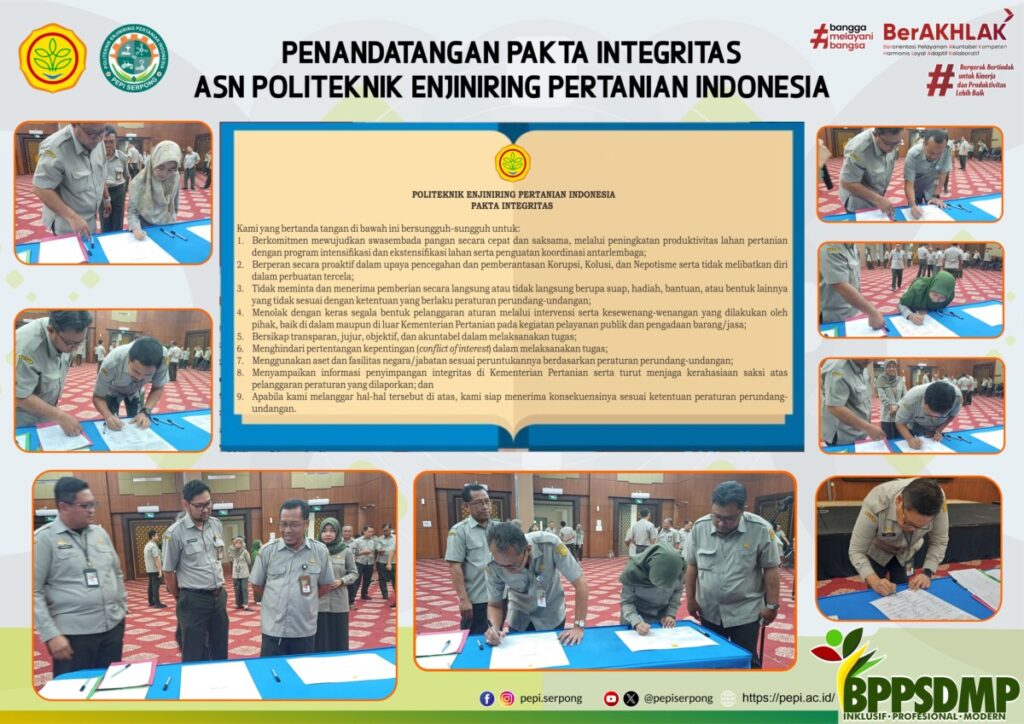 Flayer 04 Nopember 2024- PENANDATANGAN PAKTA INTEGRITAS
